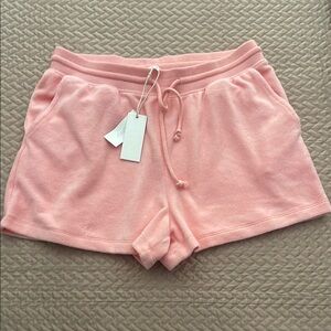 Z Supply Light Pink Athletic Shorts